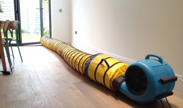 Yellow ducting