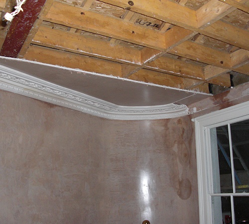 Room after experiencing a leak