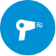you-dry-icon_360 Drying icon blue
