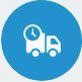 i-p-2 Delivery icon blue
